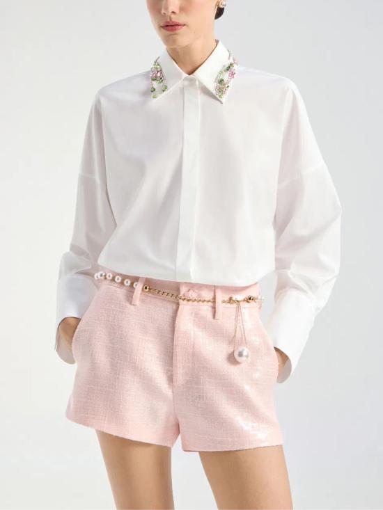 26SS 제니 셔츠 80AAL611 N0718003 White - GENNY