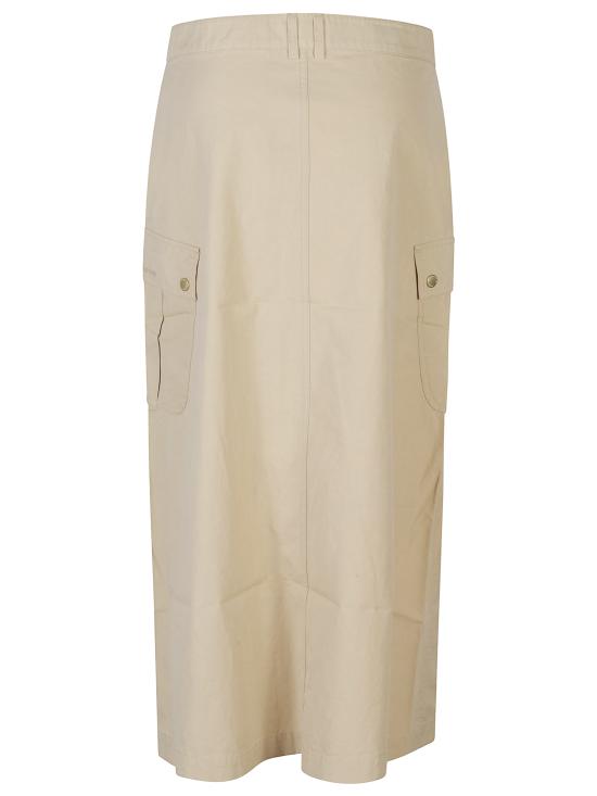 26SS 바버 미디 스커트 LSK0148 OL11 BEIGE - BARBOUR