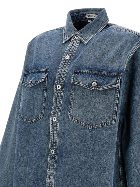 26SS JW앤더슨 데님 셔츠 DS0011 PG1855172 Denim - JW ANDERSON
