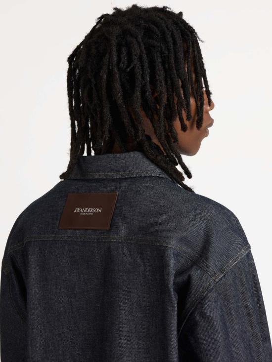 26SS JW앤더슨 데님 셔츠 DS0011 PG1932870 Blue - JW ANDERSON