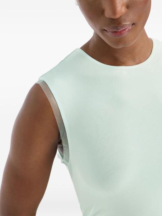 26SS 제니 민소매 티셔츠 80AAM601 J0217197 Green - GENNY