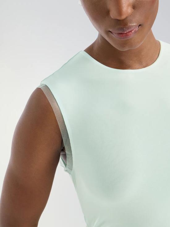 26SS 제니 민소매 티셔츠 80AAM601 J0217197 Green - GENNY