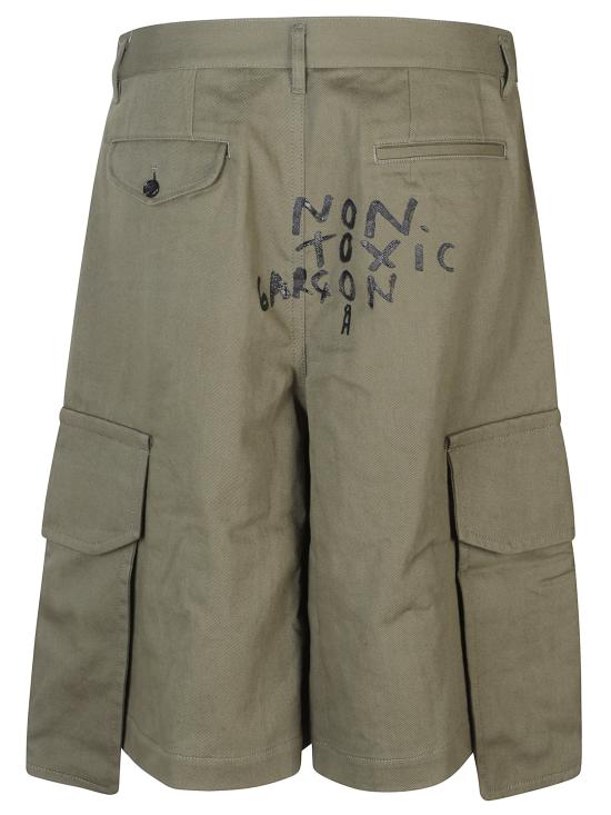 26SS 꼼데가르송 숏팬츠 FQP504051 2 Kaki - COMME DES GARCONS