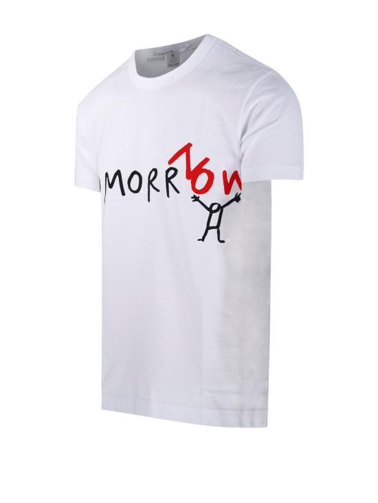 26SS 꼼데가르송 반팔 티셔츠 FQT032 1 WHITE - COMME DES GARCONS