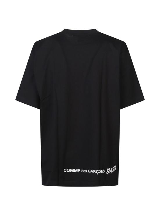 26SS 꼼데가르송 반팔 티셔츠 FQT008051 Black - COMME DES GARCONS
