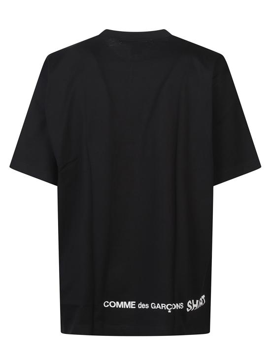 26SS 꼼데가르송 반팔 티셔츠 FQT008051 Black - COMME DES GARCONS