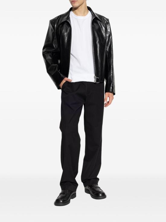 26SS 드리스 반 노튼 스트레이트 팬츠 2610209063302 900 Black - DRIES VAN NOTEN