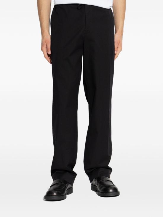 26SS 드리스 반 노튼 스트레이트 팬츠 2610209063302 900 Black - DRIES VAN NOTEN