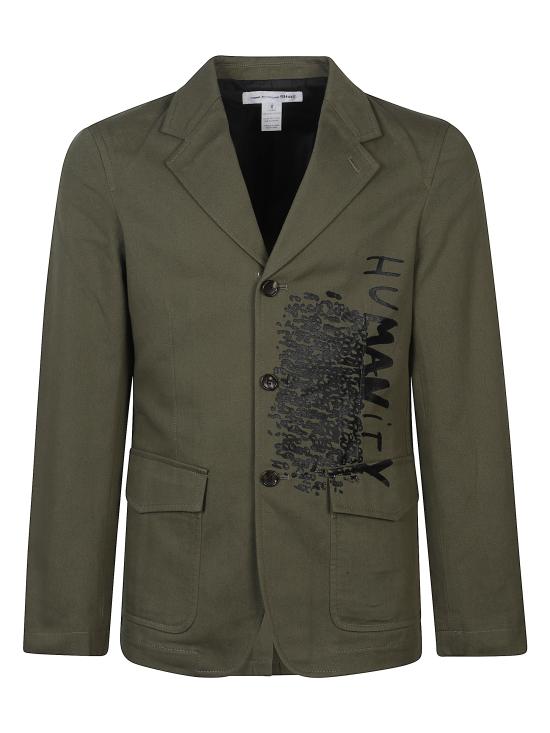 26SS 꼼데가르송 수트 자켓 FQJ505051 2 Kaki