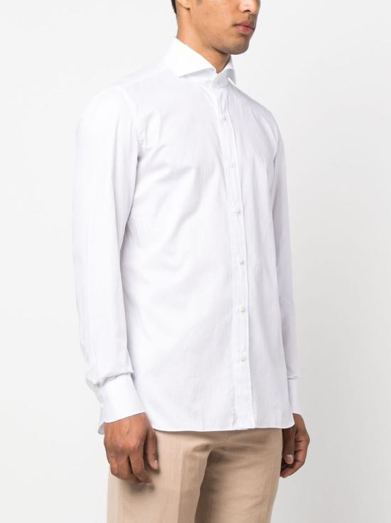 26SS 보리엘로 긴팔 셔츠 PS10007 White - BORRIELLO