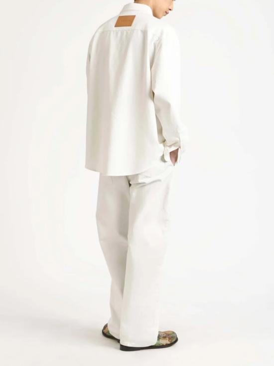 26SS JW앤더슨 긴팔 셔츠 DS0011 PG1856001 White - JW ANDERSON