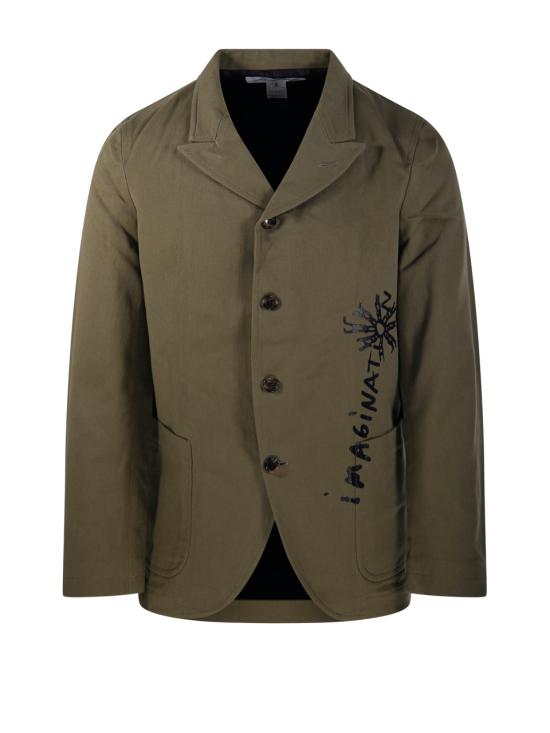 26SS 꼼데가르송 수트 자켓 FQJ506 2 KHAKI