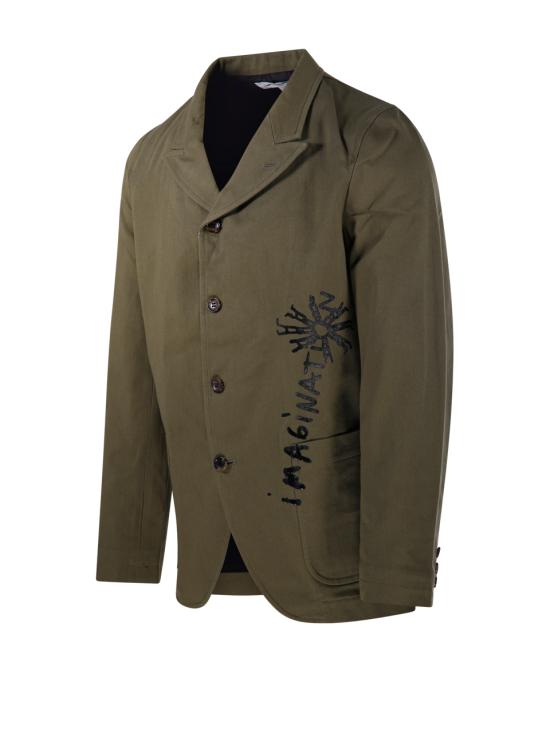 26SS 꼼데가르송 수트 자켓 FQJ506 2 KHAKI - COMME DES GARCONS