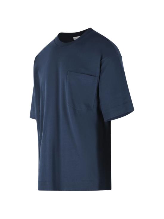 26SS 드리스 반 노튼 반팔 티셔츠 2610211103603 509 Blue - DRIES VAN NOTEN