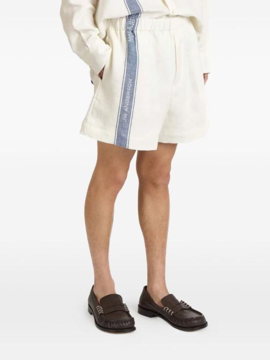 26SS JW앤더슨 숏팬츠 SR0135 PG1898614 White - JW ANDERSON