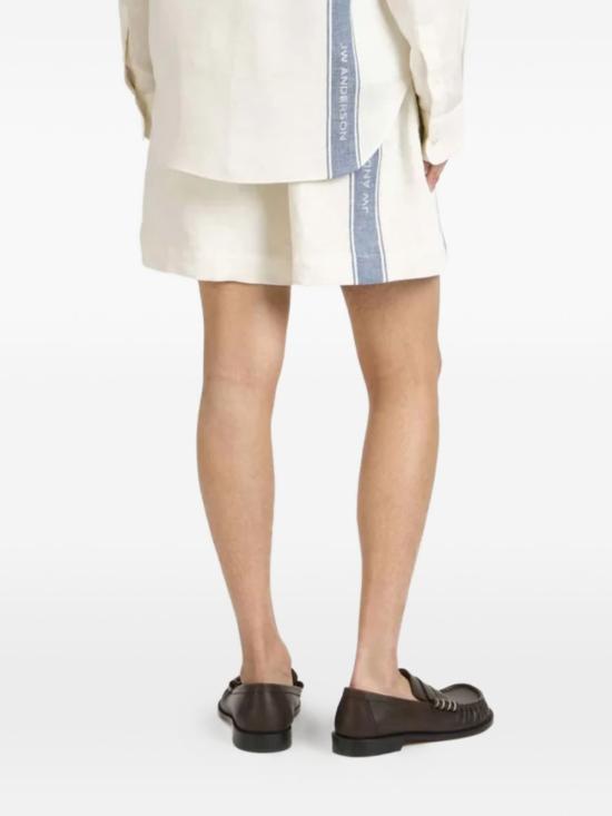 26SS JW앤더슨 숏팬츠 SR0135 PG1898614 White - JW ANDERSON