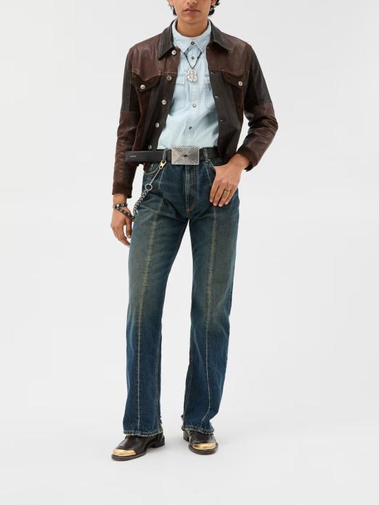 26SS 베르사체 데님 팬츠 1024473 1A177071DA60 Denim - VERSACE