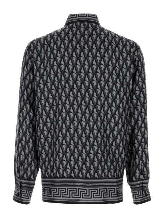 26SS 베르사체 긴팔 셔츠 1019438 1A167855E720 Grey - VERSACE