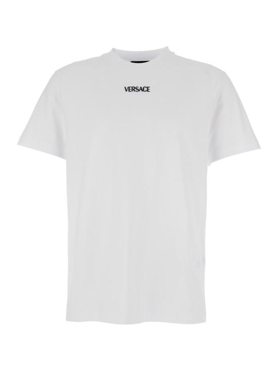 26SS 베르사체 반팔 티셔츠 1013944 1A164551W000 White