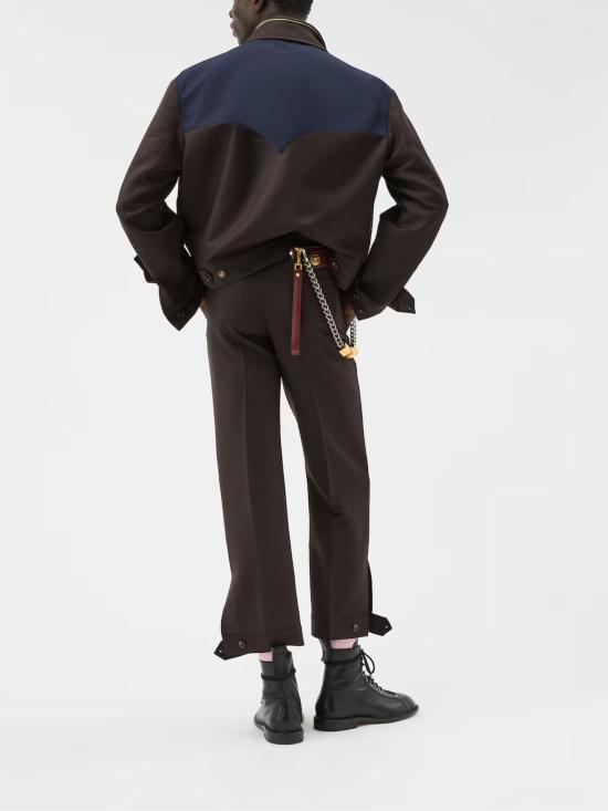 26SS 베르사체 스트레이트 팬츠 1024005 1A176691NE90 Brown - VERSACE