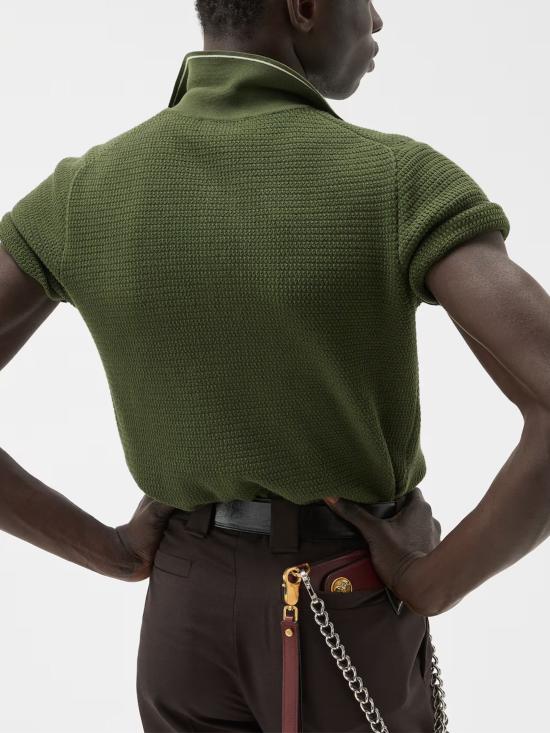 26SS 베르사체 반팔 티셔츠 1023554 1A174071GM10 Green - VERSACE