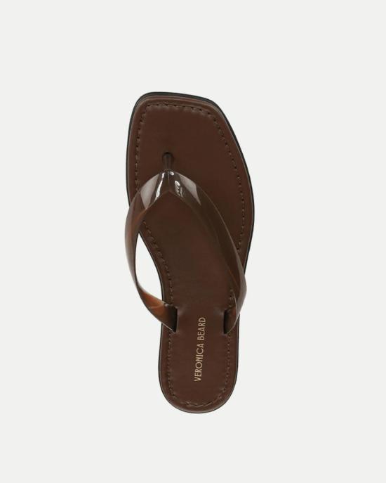  베로니카비어드 뮬/슬리퍼 베로니카 비어드 클레아 젤리 플립플롭 샌들 헤이즐우드 - VERONICA BEARD