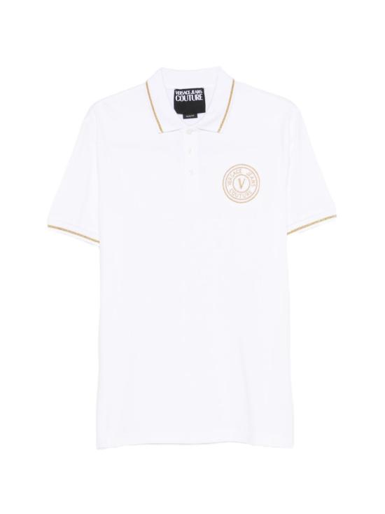 26SS 베르사체 반팔 티셔츠 80GAGT03 CJ01TG03 Bianco - VERSACE