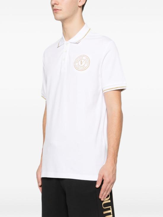 26SS 베르사체 반팔 티셔츠 80GAGT03 CJ01TG03 Bianco - VERSACE