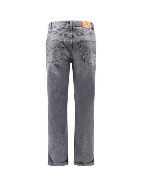  브루넬로 쿠치넬리 데님 팬츠 트래디셔널 핏 코튼 진 데님 - BRUNELLO CUCINELLI