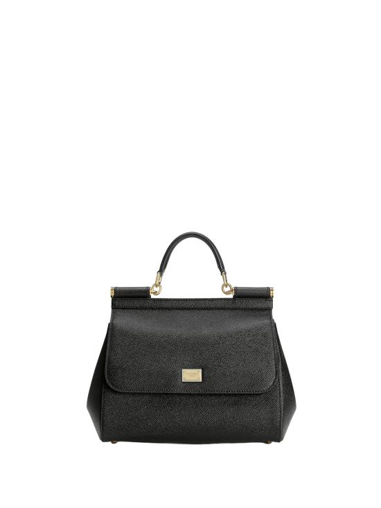 26SS 돌체앤가바나 라지 시실리 핸드백 BB6002 B100180999 NERO