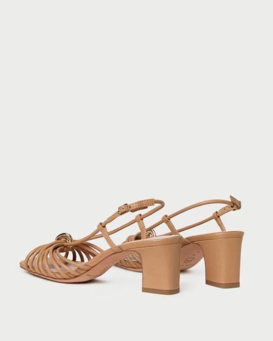  로플러랜달 샌들 로플러 랜달 미나 스트랩 미드힐  듄 - LOEFFLER RANDALL