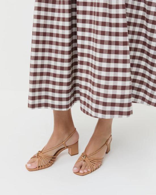  로플러랜달 샌들 로플러 랜달 미나 스트랩 미드힐  듄 - LOEFFLER RANDALL