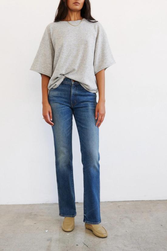  제이미 할러 긴팔 티셔츠 캐시미어 반팔 티셔츠 스웨터 옥스포드 - JAMIE HALLER