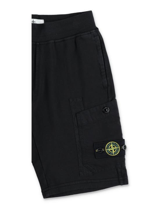 26SS [키즈] 스톤 아일랜드 쇼츠/버뮤다 6200008S0040 V0029 Nero - STONE ISLAND
