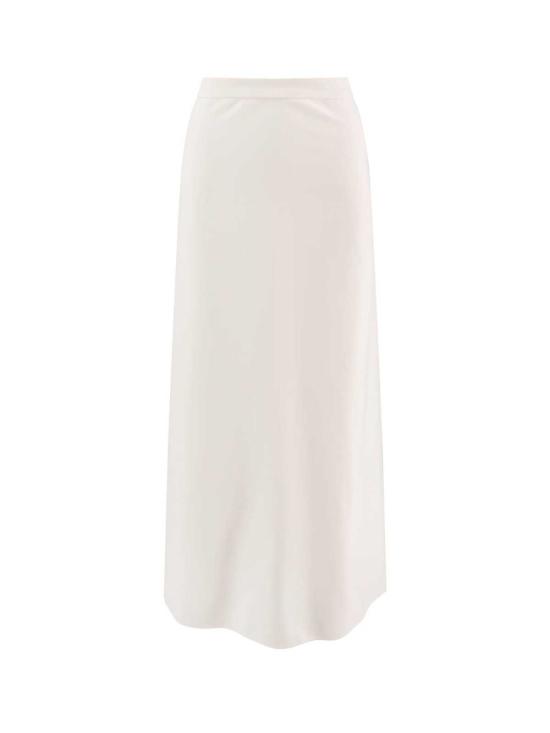  막스마라 롱 스커트 베르니스 비스코스  화이트
