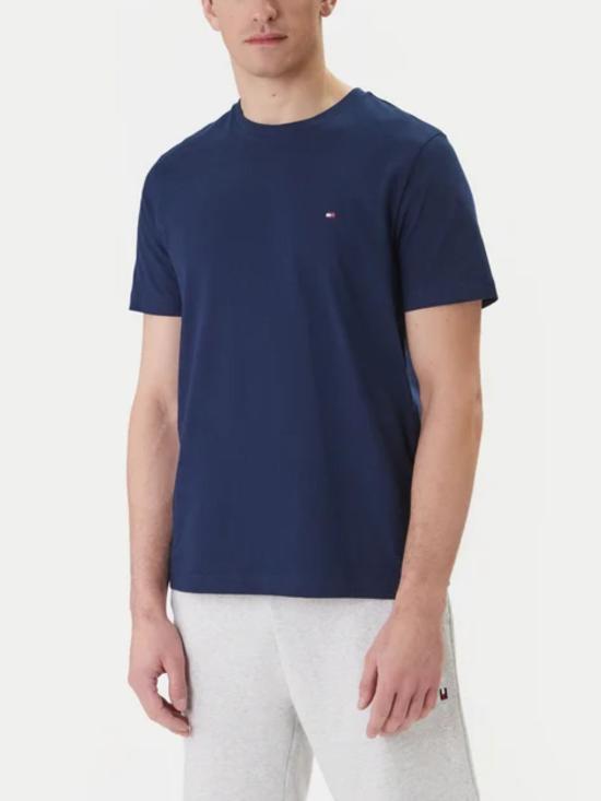 26SS 타미힐피거 반팔 티셔츠 MW0MW39995 DCC Blu - TOMMY HILFIGER