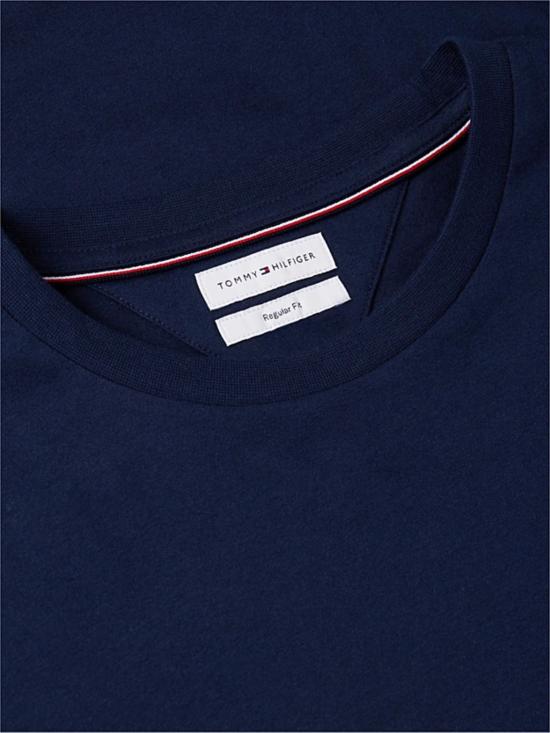 26SS 타미힐피거 반팔 티셔츠 MW0MW39995 DCC Blu - TOMMY HILFIGER