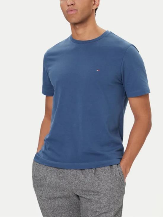 26SS 타미힐피거 반팔 티셔츠 MW0MW39995 DCC Blue - TOMMY HILFIGER