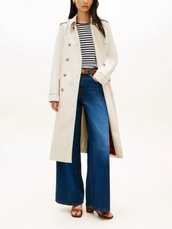 26SS 타미힐피거 코트 WW0WW48873 ACU White - TOMMY HILFIGER