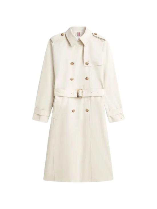 26SS 타미힐피거 코트 WW0WW48873 ACU White - TOMMY HILFIGER