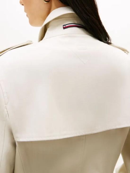 26SS 타미힐피거 코트 WW0WW48873 ACU White - TOMMY HILFIGER