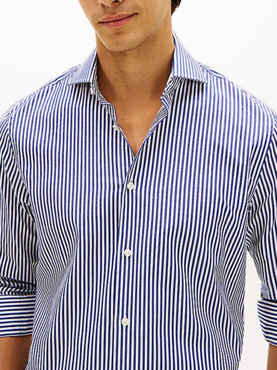 26SS 타미힐피거 긴팔 셔츠 MW0MW42722 DCA Clear Blue - TOMMY HILFIGER