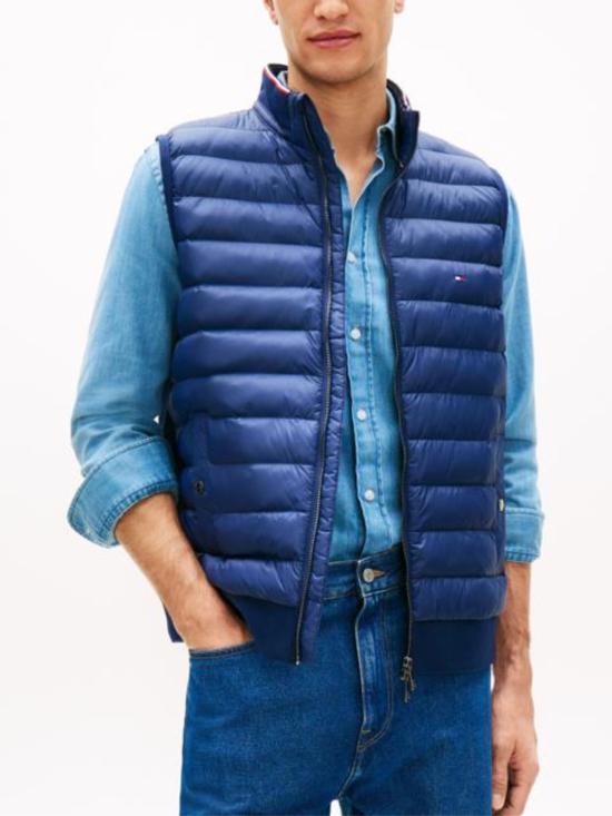 26SS 타미힐피거 패딩 MW0MW41441 DCC Blue - TOMMY HILFIGER