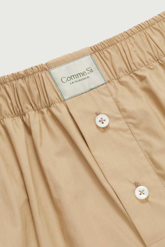  콤 시 라운지 웨어 Comme Si La 복서 클래시카 복서 반바지 카키 - COMME SI