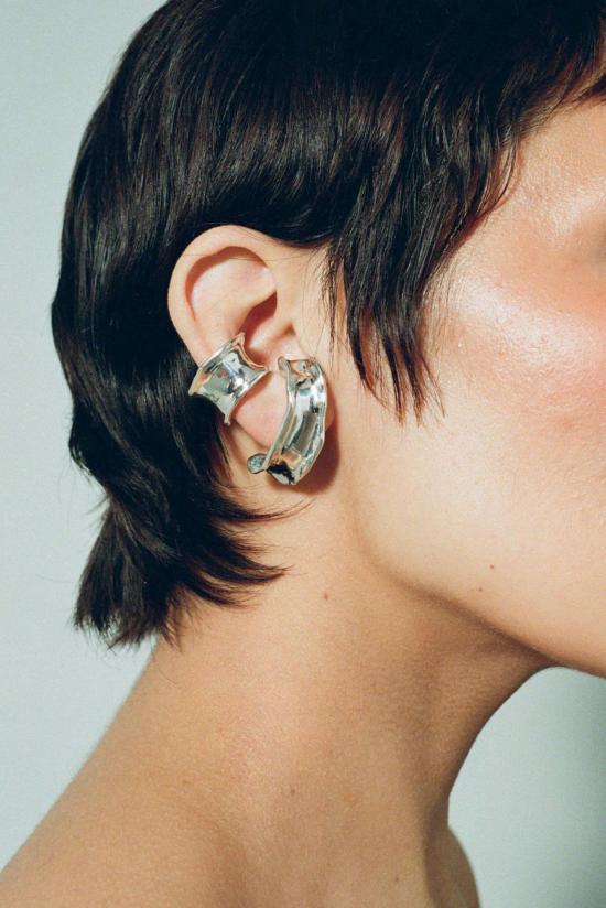  패리스 이어링 파리스 칼라마리 이어 커프 스털링 실버