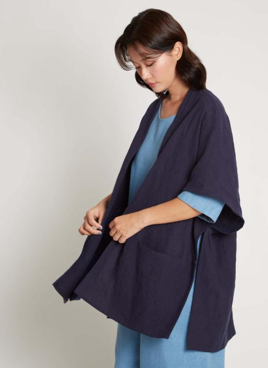  카렘 자켓 Kaarem Situ 원버튼 돌먼 포켓 재킷 - KAAREM