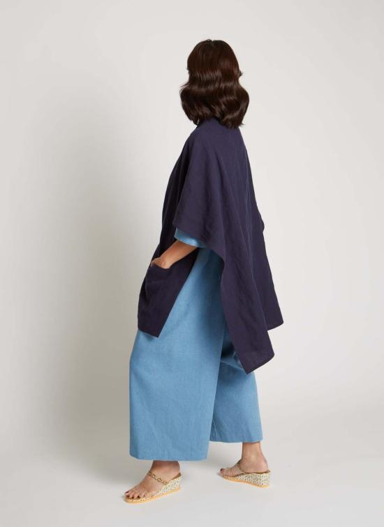  카렘 자켓 Kaarem Situ 원버튼 돌먼 포켓 재킷 - KAAREM