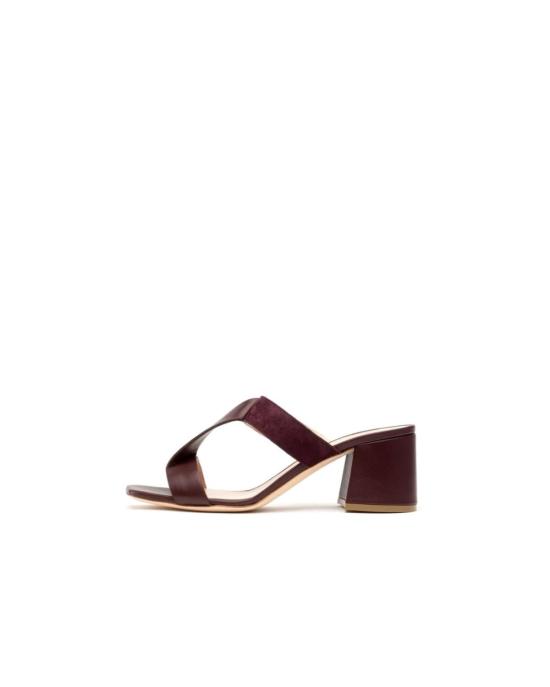  루퍼트샌더슨 힐/펌프스 루퍼트 샌더슨 오나 블록 힐 펌프스 체리 와인