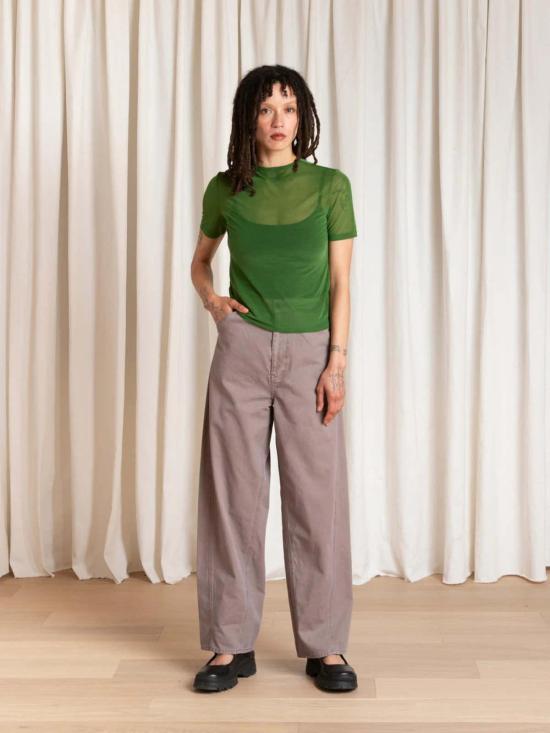  알리 골든 반팔 티셔츠 뉴 메쉬 티셔츠 - ALI GOLDEN