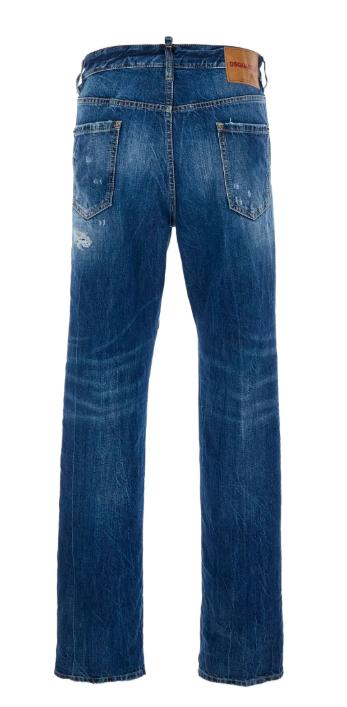 26SS 디스퀘어드2 스트레이트 팬츠 S74LB1838D30011 470 NAVY BLUE - DSQUARED2